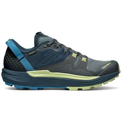 Tecnica - Spark Speed S GTX - Chaussures randonnée homme Medium Blue / Light Green - 44 - Publicité Tecnica - Spark Speed S GTX - Chaussures randonnée homme Medium Blue / Light Green - 44 - Publicité