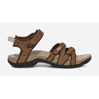 Teva - Tirra Leather - Sandales femme Caribou - 38 - Publicité Teva - Tirra Leather - Sandales femme Caribou - 38 - Publicité