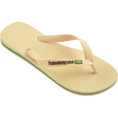 Havaianas - Brasil Logo - Tongs Buttercream - BR 45 - 46 - Publicité Havaianas - Brasil Logo - Tongs Buttercream - BR 45 - 46 - Publicité