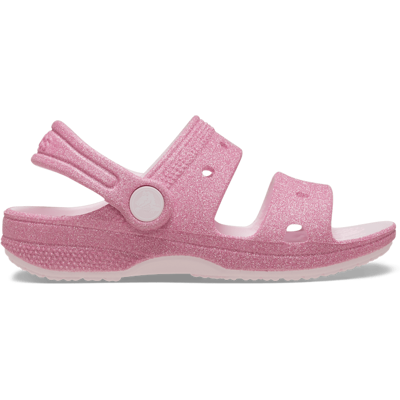 Crocs - Classic Glitter Sandal - Sandales enfant Pink Milk - 19 - 20 - Publicité Crocs - Classic Glitter Sandal - Sandales enfant Pink Milk - 19 - 20 - Publicité