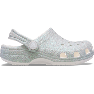 Crocs - Classic Iridescent Glitter - Sandales enfant White - 24 - 25 - Publicité Crocs - Classic Iridescent Glitter - Sandales enfant White - 24 - 25 - Publicité