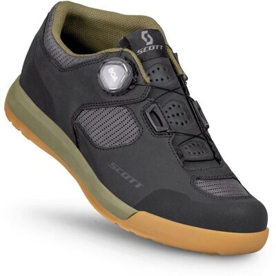 Scott - Mtb Shr-alp EVO Boa - Chaussures VTT homme Black / Fir Green - 45 - Publicité Scott - Mtb Shr-alp EVO Boa - Chaussures VTT homme Black / Fir Green - 45 - Publicité