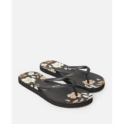 Rip Curl - Mixed Bloom - Tongs femme Black - 37 - Publicité Rip Curl - Mixed Bloom - Tongs femme Black - 37 - Publicité