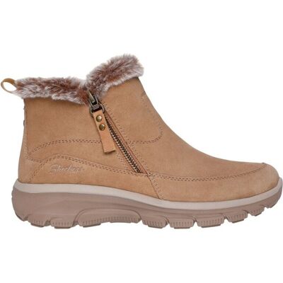 Skechers - Easy Going - Cool Zip - Bottes de neige femme Marron - 41 - Publicité Skechers - Easy Going - Cool Zip - Bottes de neige femme Marron - 41 - Publicité