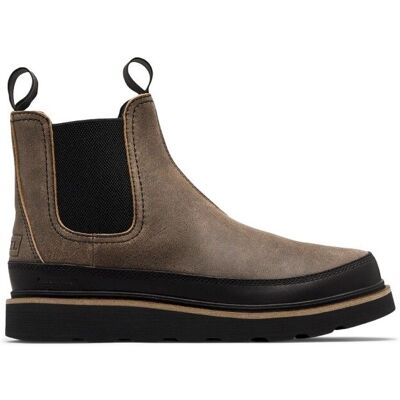 Sorel - Slabtown 62'™ Chelsea WP - Bottes de neige homme Canoe / Black - 43 - Publicité Sorel - Slabtown 62'™ Chelsea WP - Bottes de neige homme Canoe / Black - 43 - Publicité