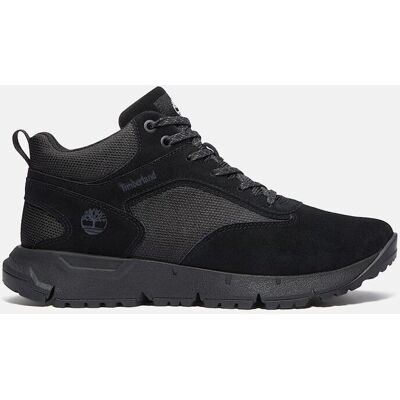 Timberland - Voyager Park Lace-Up Mid-Top Sneakers - Chaussures lifestyle homme Black Suede - 41.5 - Publicité Timberland - Voyager Park Lace-Up Mid-Top Sneakers - Chaussures lifestyle homme Black Suede - 41.5 - Publicité