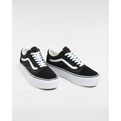 Vans - UA Old Skool Stackform - Chaussures lifestyle Black / True White - 41 - Publicité Vans - UA Old Skool Stackform - Chaussures lifestyle Black / True White - 41 - Publicité