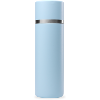 Qwetch - Thermo Isotherme Inox - Bouteille isotherme Matt Pastel bleu - 750 ml - Publicité Qwetch - Thermo Isotherme Inox - Bouteille isotherme Matt Pastel bleu - 750 ml - Publicité