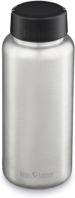 Klean Kanteen Classic Wide 40oz (1182mL) - Loop Cap - Gourde Brushed Stainless 40 oz (1182 ml)