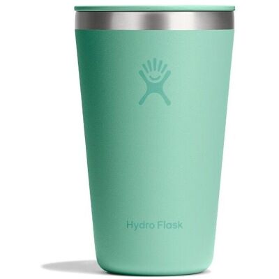 Hydro Flask - 16 Oz All Around Tumbler Press-In Lid - Mug Mermaid Green - 16 oz (473 ml) - Publicité Hydro Flask - 16 Oz All Around Tumbler Press-In Lid - Mug Mermaid Green - 16 oz (473 ml) - Publicité