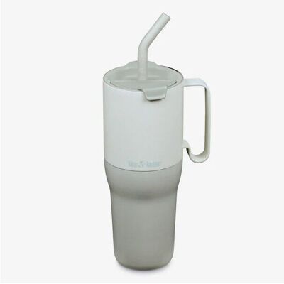 Klean Kanteen - Rise Tumbler 36 oz w/ Flip Straw Lid - Mug Barely Blue - 36 oz (1065 ml) - Publicité Klean Kanteen - Rise Tumbler 36 oz w/ Flip Straw Lid - Mug Barely Blue - 36 oz (1065 ml) - Publicité