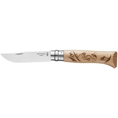 Opinel - N°08 Gravure - Couteau Ski - Taille unique - Publicité Opinel - N°08 Gravure - Couteau Ski - Taille unique - Publicité