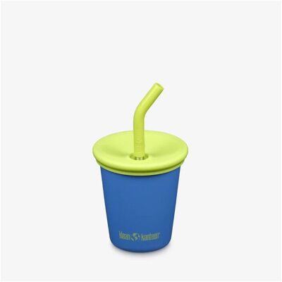 Klean Kanteen - Kid Cup - Kid Straw Lid - Tasse Spring Bud / Super Sonic - 10 oz (296 ml) - Publicité Klean Kanteen - Kid Cup - Kid Straw Lid - Tasse Spring Bud / Super Sonic - 10 oz (296 ml) - Publicité