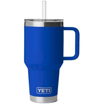 Yeti - Rambler 35 oz Straw Mug - Mug Royal Blue SS26 - 35 oz (1035 ml) - Publicité Yeti - Rambler 35 oz Straw Mug - Mug Royal Blue SS26 - 35 oz (1035 ml) - Publicité