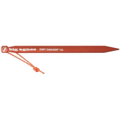 Big Agnes Dirt Dagger UL - Piquets de tente légers - Rouge - Publicité Big Agnes Dirt Dagger UL - Piquets de tente légers - Rouge - Publicité