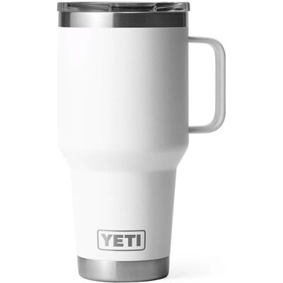 Yeti - Rambler Travel Mug - Mug White - 30 oz (887 ml) - Publicité Yeti - Rambler Travel Mug - Mug White - 30 oz (887 ml) - Publicité