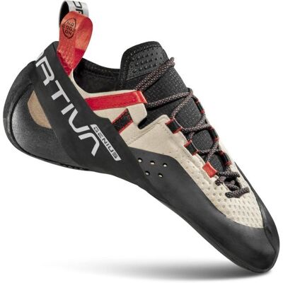 La Sportiva - Genius - Chaussons escalade Chalk - 45 - Publicité La Sportiva - Genius - Chaussons escalade Chalk - 45 - Publicité