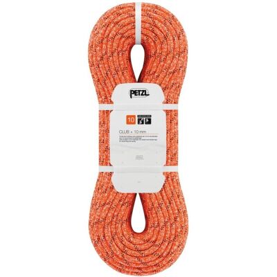 Petzl Club+ 10 mm x 70 m Orange - Corde - Publicité Petzl Club+ 10 mm x 70 m Orange - Corde - Publicité
