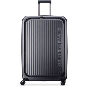 Delsey - Securitime Zip Soute Extensible - Valise à roulettes Anthracite - L - 77 cm - Publicité Delsey - Securitime Zip Soute Extensible - Valise à roulettes Anthracite - L - 77 cm - Publicité