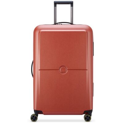 Delsey - Turenne 2.0 Soute - Valise à roulettes Brique - L - 75 cm - Publicité Delsey - Turenne 2.0 Soute - Valise à roulettes Brique - L - 75 cm - Publicité