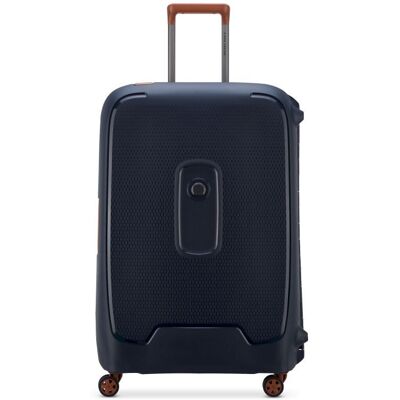 Delsey - Moncey Soute - Valise à roulettes Bleu Ink - L - 76 cm - Publicité Delsey - Moncey Soute - Valise à roulettes Bleu Ink - L - 76 cm - Publicité