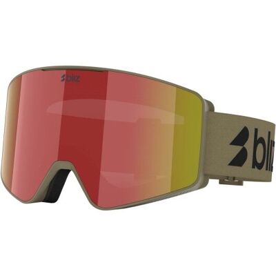 Bliz - G001S Cat 3 - Masque ski Matte Camo Green - Brown W Red Multi Cat 3 - Publicité Bliz - G001S Cat 3 - Masque ski Matte Camo Green - Brown W Red Multi Cat 3 - Publicité