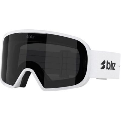 Bliz - G002 Cat 3 - Masque ski Matte White - Smoke Cat 3 - Publicité Bliz - G002 Cat 3 - Masque ski Matte White - Smoke Cat 3 - Publicité