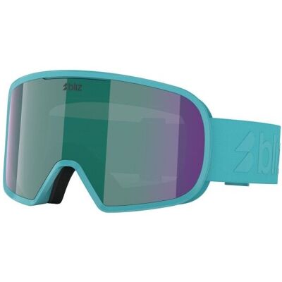 Bliz - G002S Cat 3 - Masque ski Matte Turquoise - Brown W Green Multi Cat 3 - Publicité Bliz - G002S Cat 3 - Masque ski Matte Turquoise - Brown W Green Multi Cat 3 - Publicité