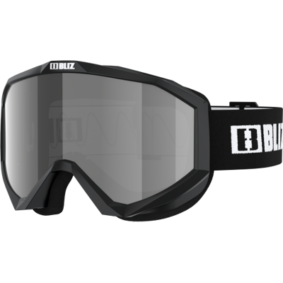 Bliz - Liner Jr - Masque ski enfant Black - White Logo - Brown W Silver Mirror Cat 3 - Publicité Bliz - Liner Jr - Masque ski enfant Black - White Logo - Brown W Silver Mirror Cat 3 - Publicité