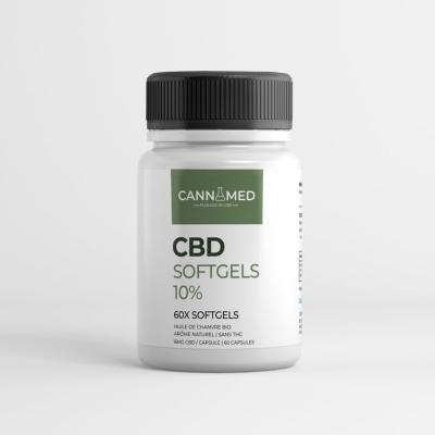 CannaMed.fr Capsules CBD 10% (60 x 16 mg) Cannamed