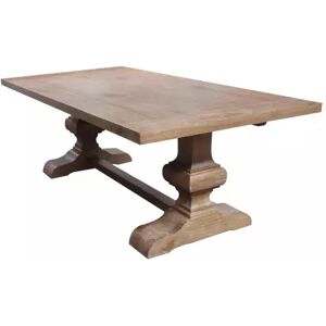 meubles moss Table monastère bois massif - Avignon 220x110