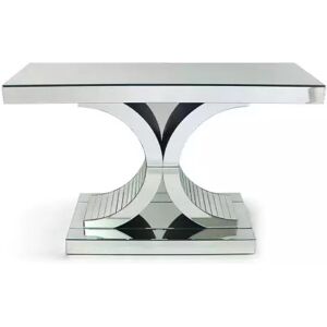 meubles moss Console design contemporain en miroir - Larrat 120cm