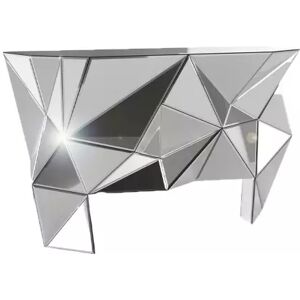 meubles moss Console design miroir en verre - Walla 127cm