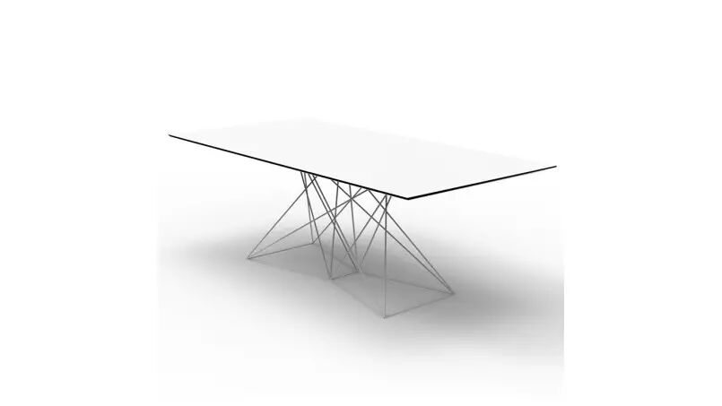 meubles moss Table design avec pied Inox Vondom - FAZ