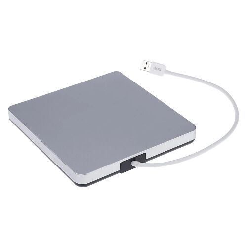 TOMTOP USB 3.0 Ultra-thin External Optical Drive CD-RW DVD-RW Writer Drive CD/DVD Player Portable DVD Recorder for Windows/Mac OS