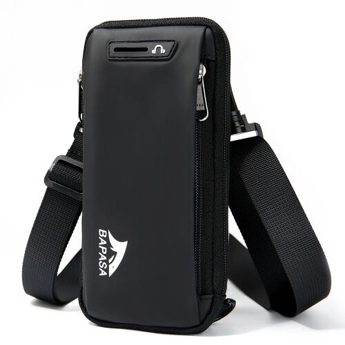 TOMTOP Sac de téléphone sac à main de téléphone sac à bandoulière taille pochette de téléphone pour téléphones de 7,5 pouces