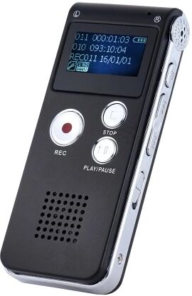 TOMTOP SK-012 8GB Intelligent Audio Digital Voice Phone Recorder Dictaphone MP3 Music Player Voix Activer VAR AB Répétition