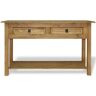 TOMTOP Table Console Corona Pin Corona Gamme 90x34,5x73 cm