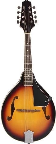 TOMTOP 8-String Tilleul Sunburst Mandoline Instrument de Musique avec Pont  en Palissandre Réglable