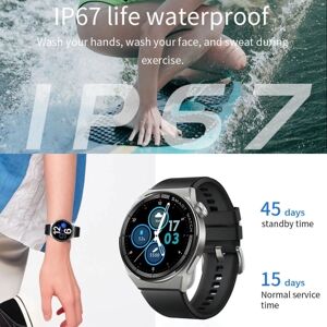 TOMTOP MAX ST5 Montre intelligente IP67 de 1,45' avec BT5.0 Suivi de Fitness Montre multifonctionnelle MP3 compatible avec Android iOS - Publicité