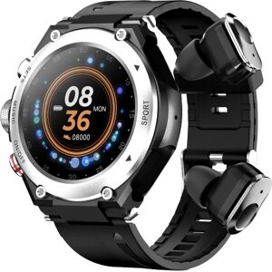 TOMTOP Montres de sport intelligentes multifonctions T92 2 en 1 avec des horloges BT sans fil - Publicité