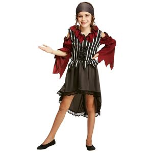 buttinette D&eacute;guisement Robe de pirate pour enfants, bordeaux/argent&eacute; rouge - Publicité