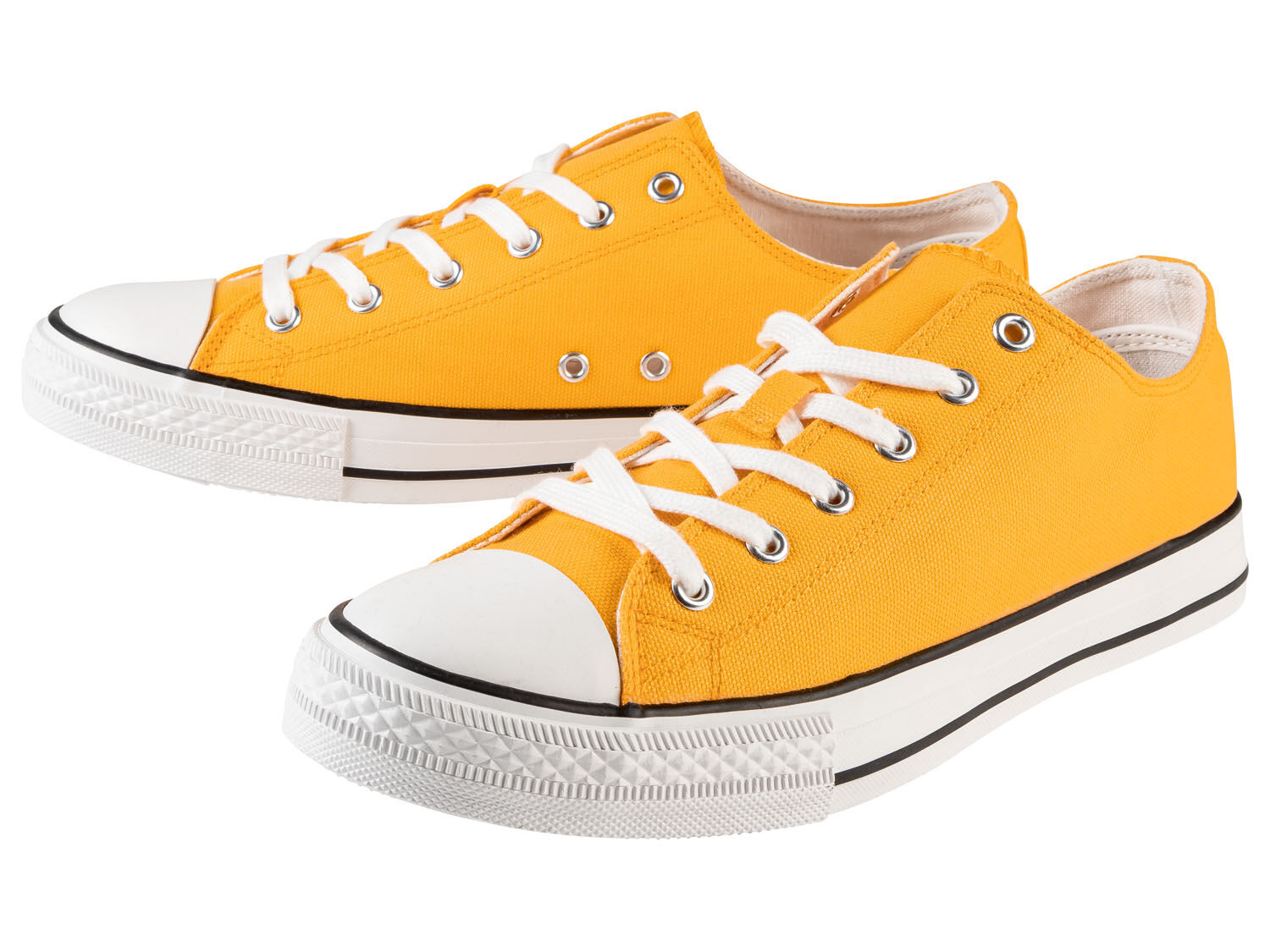 esmara® Chaussures en toile femme (39, jaune)