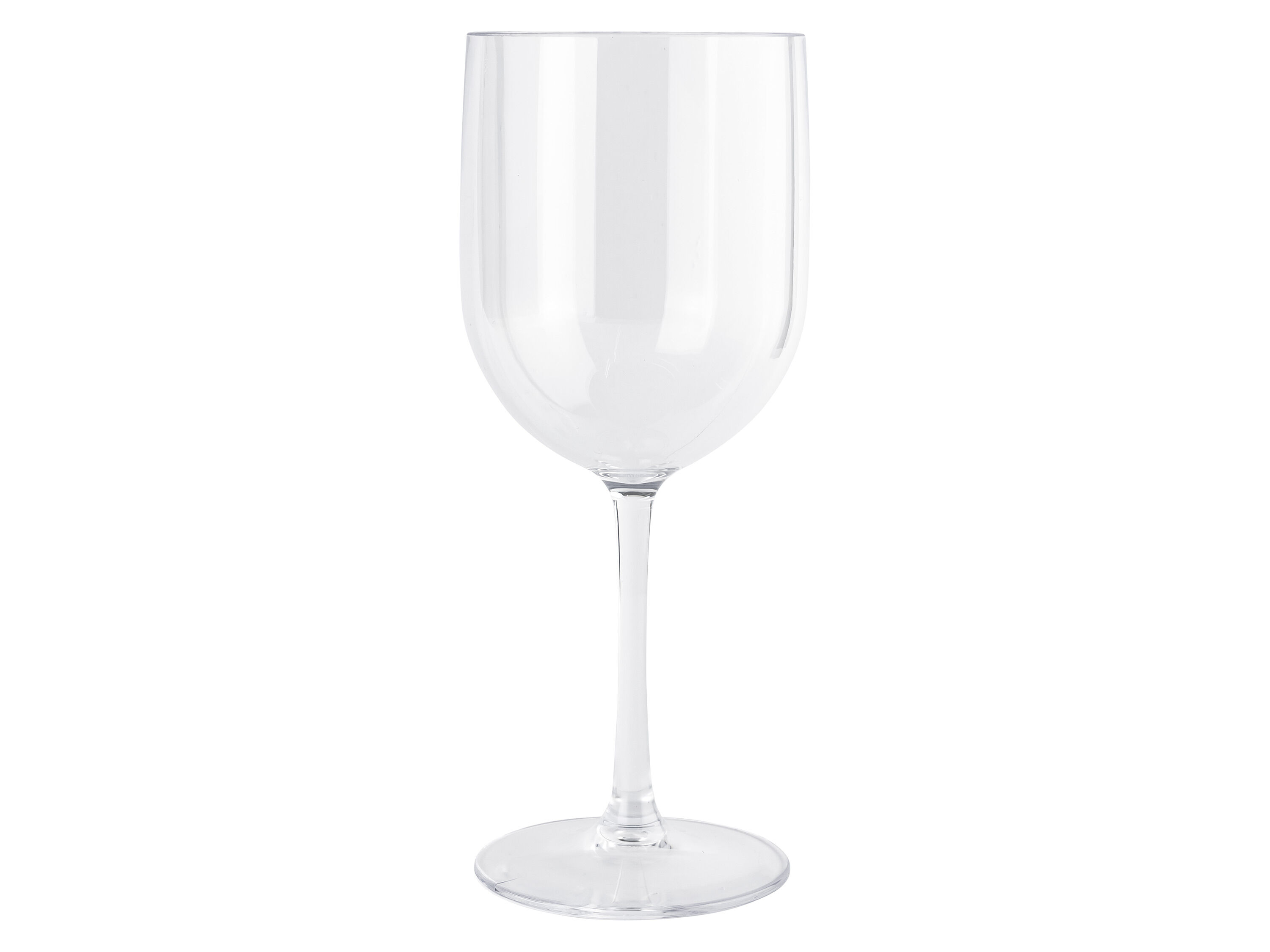 ERNESTO® Lot de 6 verres en plastique (transparent, verres à vin)