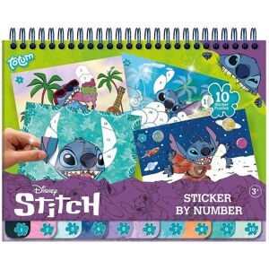 Default, Autocollants, DISNEY STITCH Sticker by Number blok - Publicité Default, Autocollants, DISNEY STITCH Sticker by Number blok - Publicité
