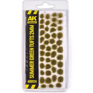 AK Interactive, Autocollants, - Summer Tufts 2mm - Publicité AK Interactive, Autocollants, - Summer Tufts 2mm - Publicité