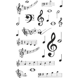 Z-Design Sticker 76x120mm Papier Notes de Musique - Autocollant - Publicité Z-Design Sticker 76x120mm Papier Notes de Musique - Autocollant - Publicité