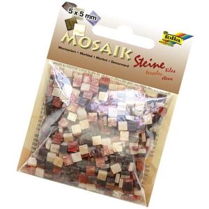 Folia Pavés mosaïques MARMORISÉS, 45g, 5x5mm - Publicité Folia Pavés mosaïques MARMORISÉS, 45g, 5x5mm - Publicité