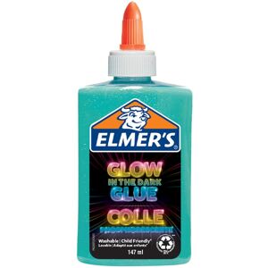 Colle Bleue Luminescente d'Elmer's - 147ml - Colle pour enfants - Publicité Colle Bleue Luminescente d'Elmer's - 147ml - Colle pour enfants - Publicité