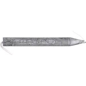 Jacques Herbin, Tampon encreur, Boite de 5 batons de Cire favorite à mèche - argent - Publicité Jacques Herbin, Tampon encreur, Boite de 5 batons de Cire favorite à mèche - argent - Publicité
